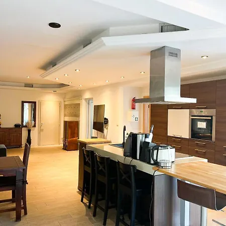 Grosse & Voll Ausgestattete Apartments, Studios, Doppelzimmer, Workspace, Parkplatz, Netflix, Prime & Schnelles Wifi In Ruhiger Lage Mit Garten Daire